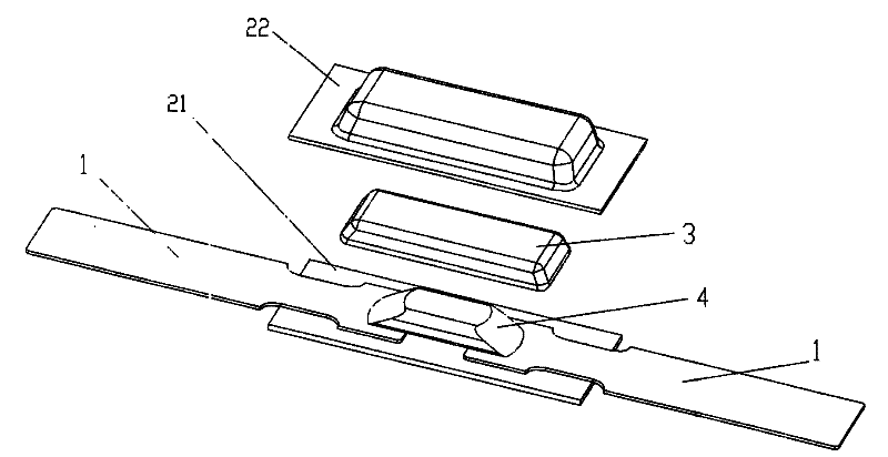 Fusing agent and temperature fuse containing the same