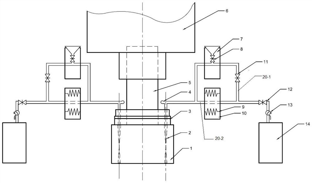 Eddy aerodynamic force rotary rolling additive manufacturing device and method