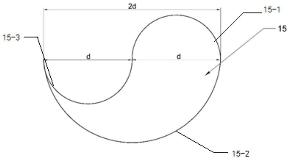 Eddy aerodynamic force rotary rolling additive manufacturing device and method