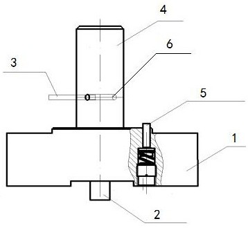 Milling device for machining nut