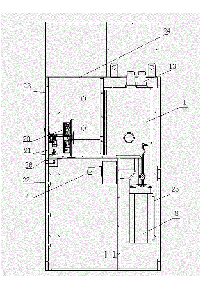 Completely-sealed and complete-solid insulation ring main unit