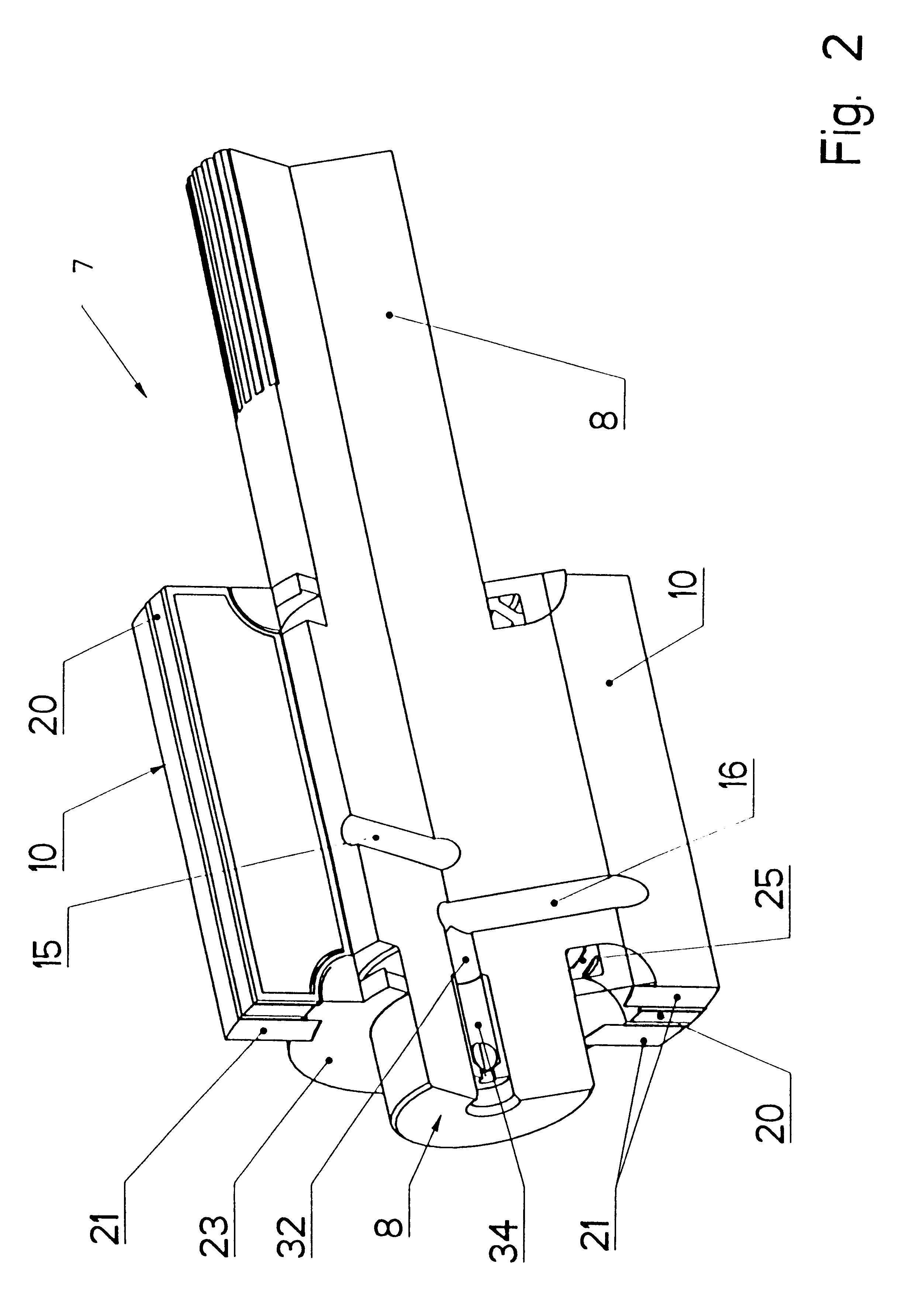 Radial oscillating motor