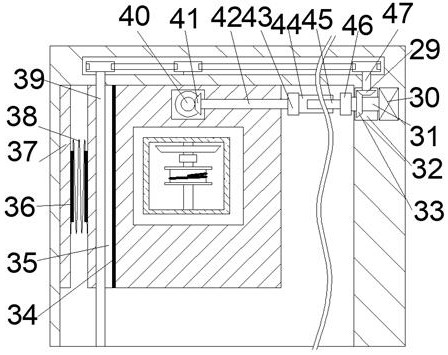 Mobile phone film tearing device capable of preventing screen from being scratched