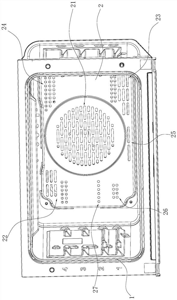 Cooking liner structure and oven with same