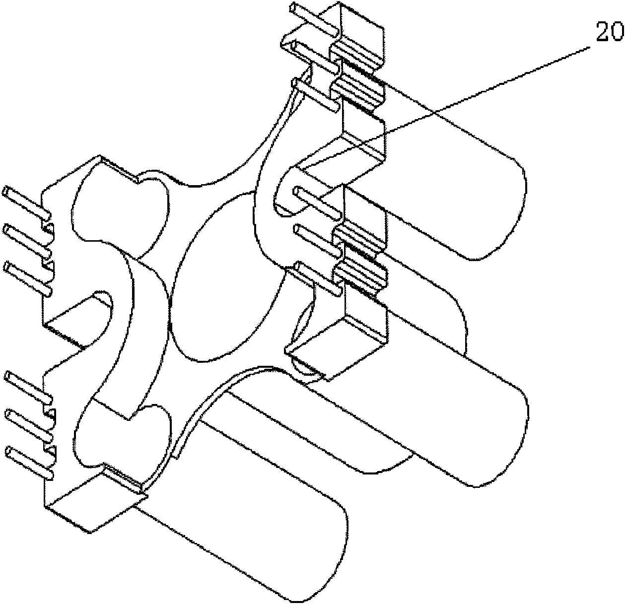 Transformer for improving the precision of output voltage