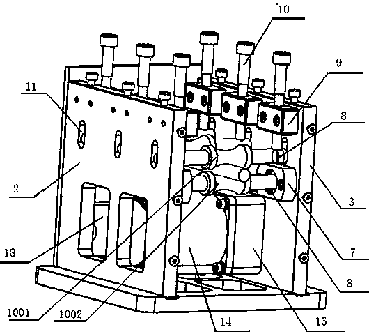 Full-automatic adjustable and portable optical cable stripping device