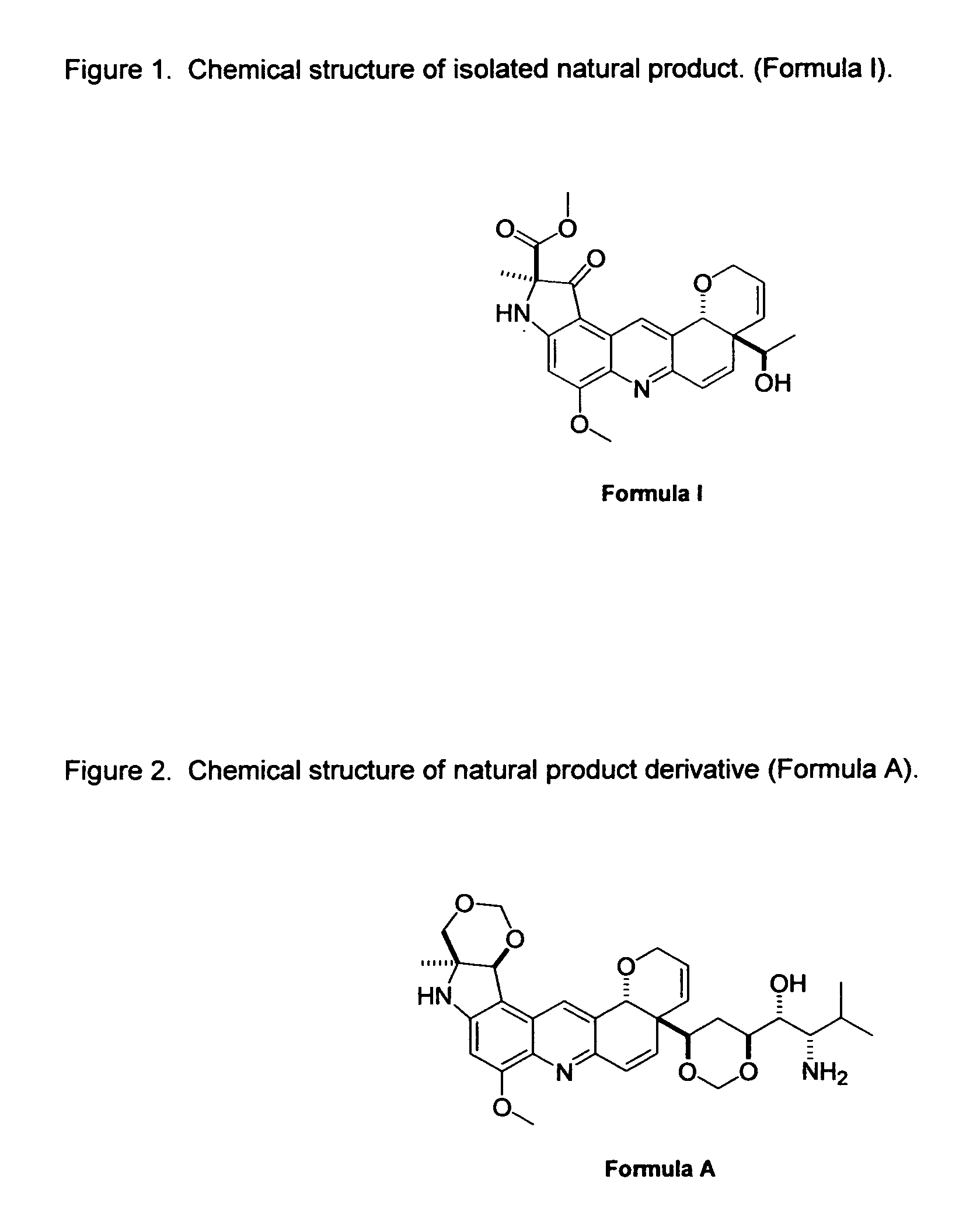 Natural product derivatives with antiprotozoal activity