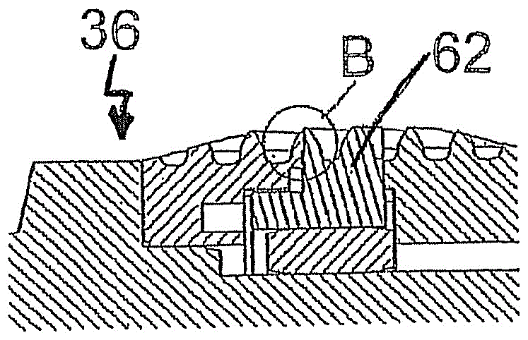 Method and device for producing gear together with clamping means