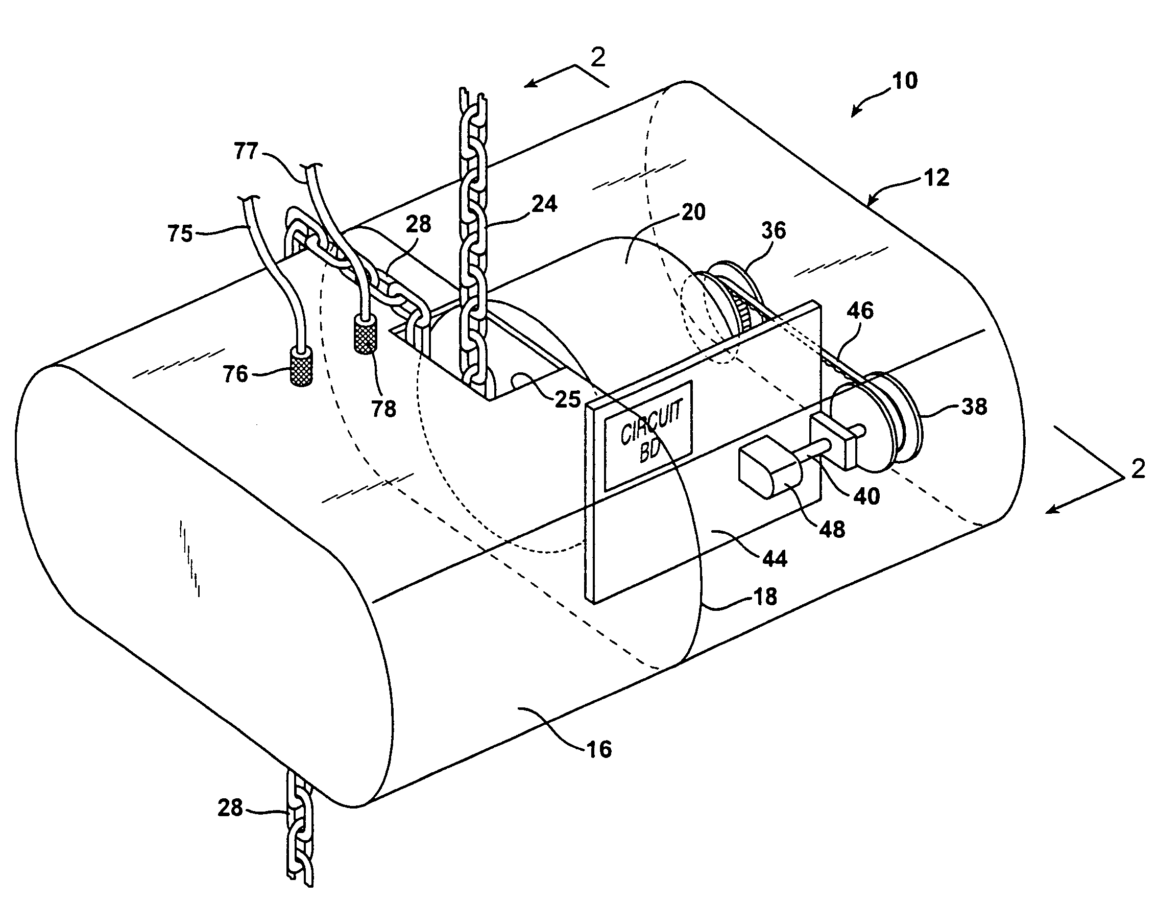 Chain motor drive controller