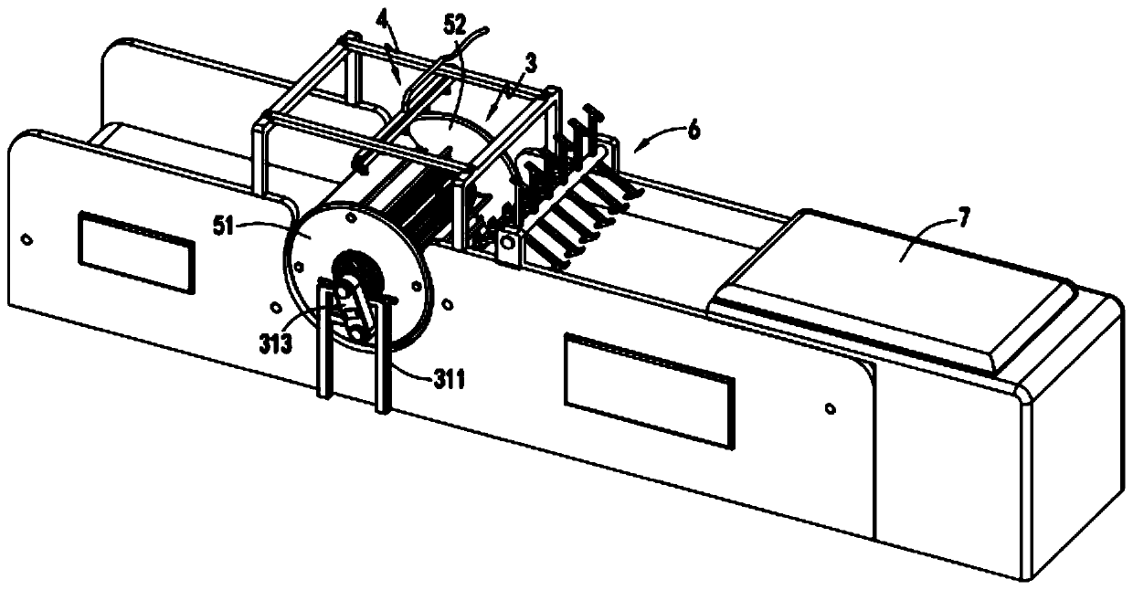 Polyester staple fiber post-processing production equipment and process thereof