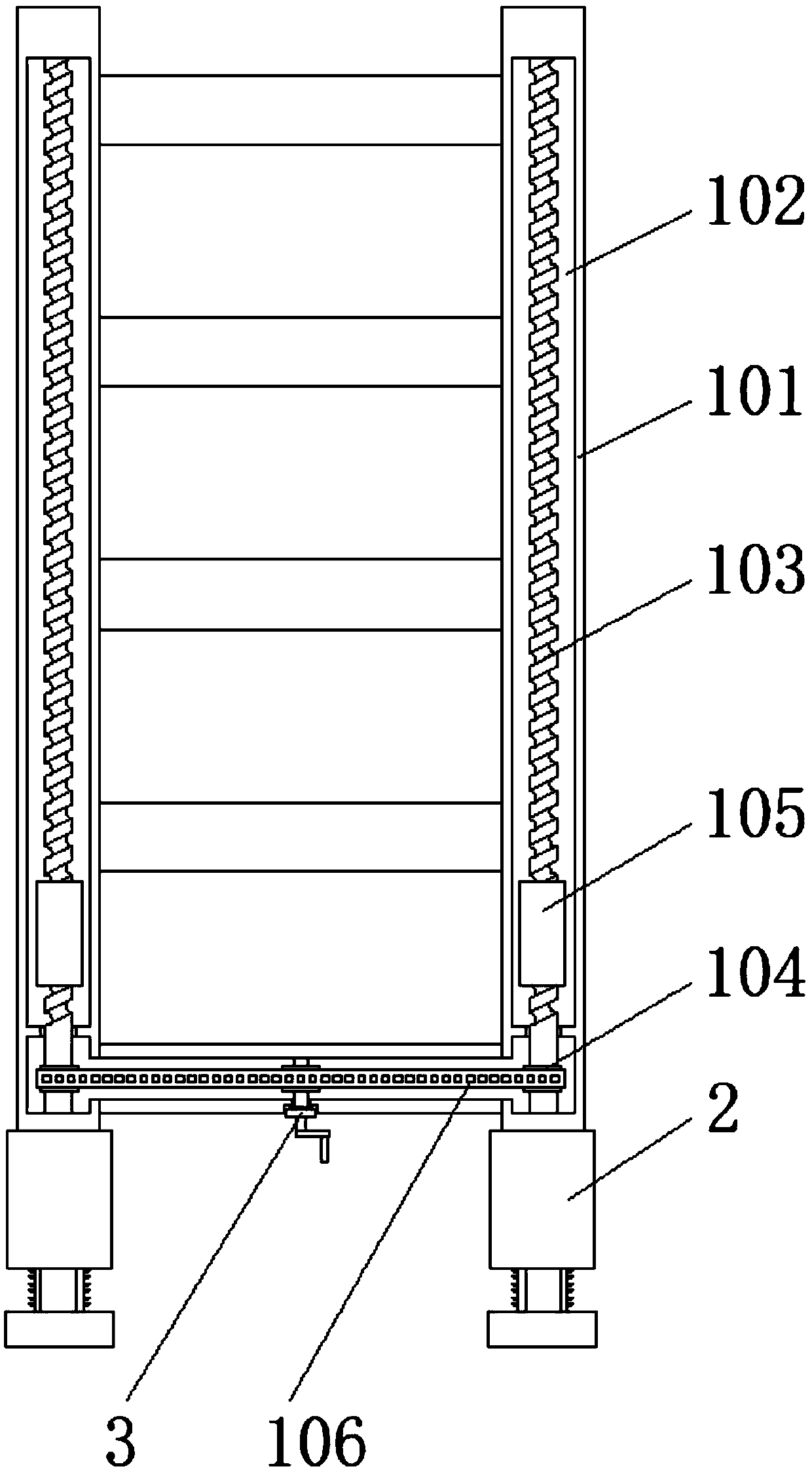 Auxiliary device for electric power maintenance