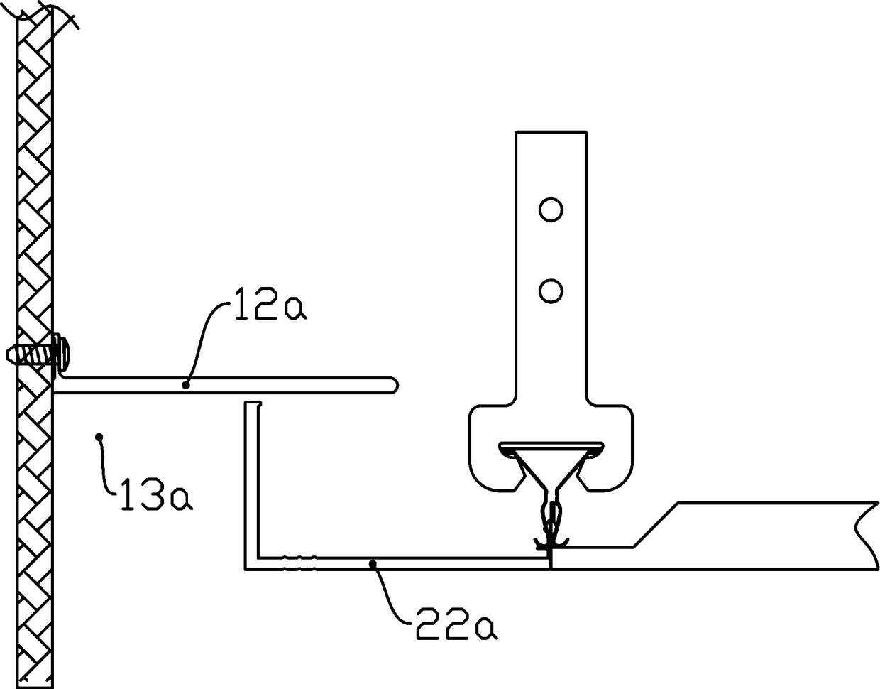 Furred ceiling edge closing method with combined structure, and combined furred ceiling edge closing section bar assembly