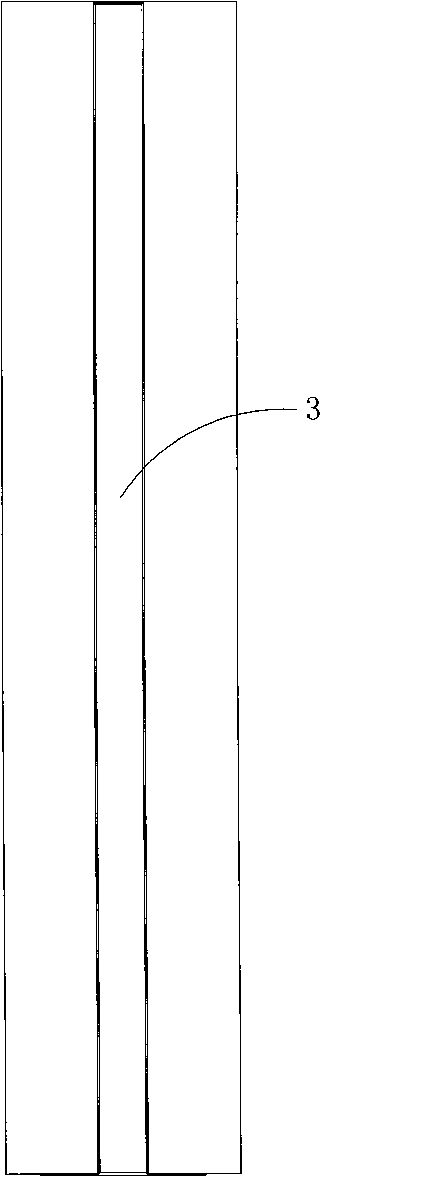 Rigid drainage pile and construction method thereof