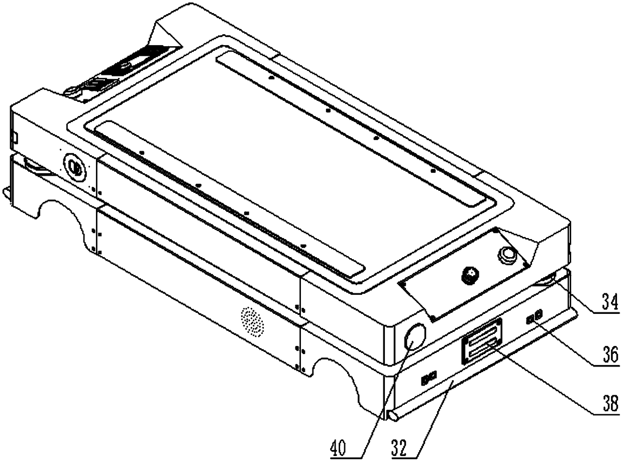 Suspension system and whole backpack-type mobile robot