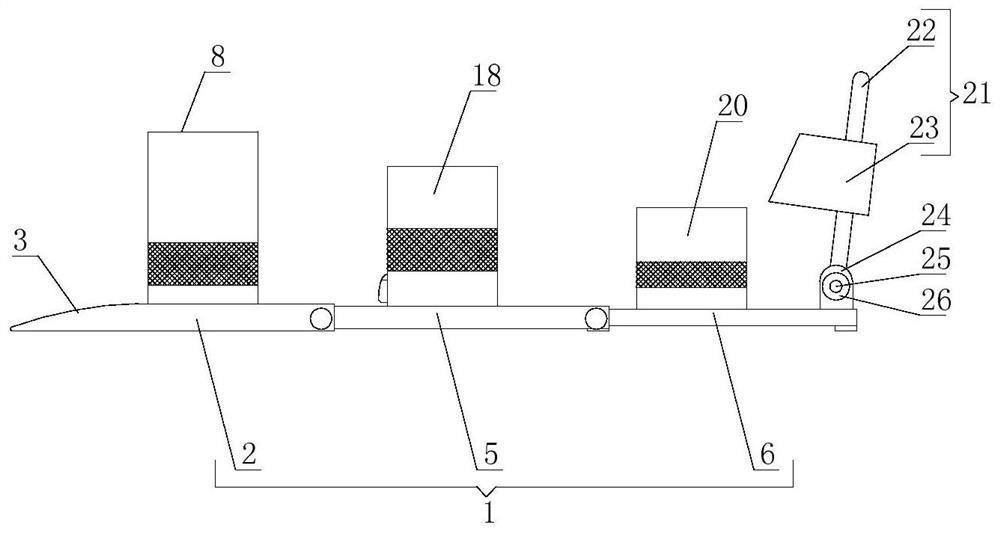 Lower limb fixing device for interventional operation