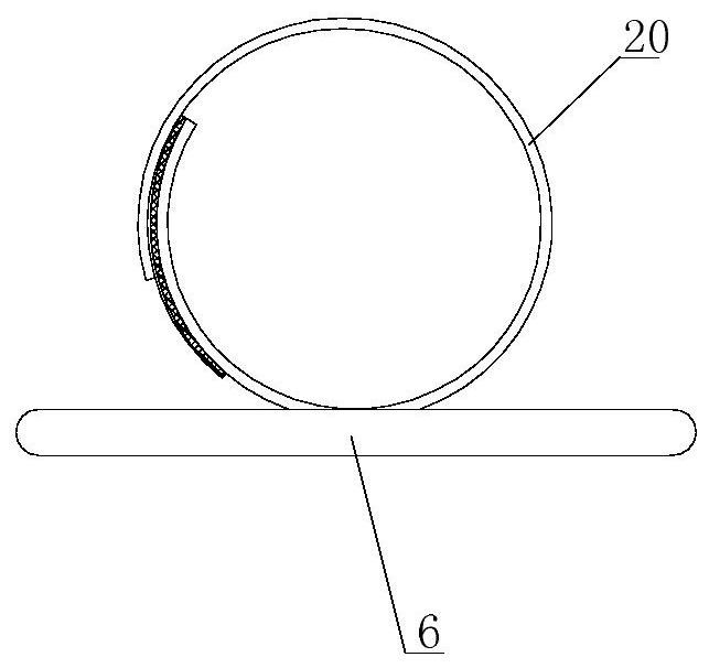 Lower limb fixing device for interventional operation