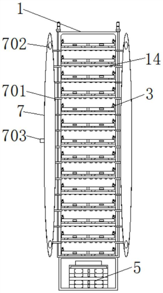 Automatic planting system capable of achieving periodicity and compatibility of multiple cultivation modes