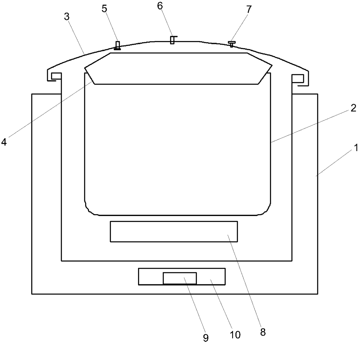 Sonar-controlling intelligent electric pressure cooker