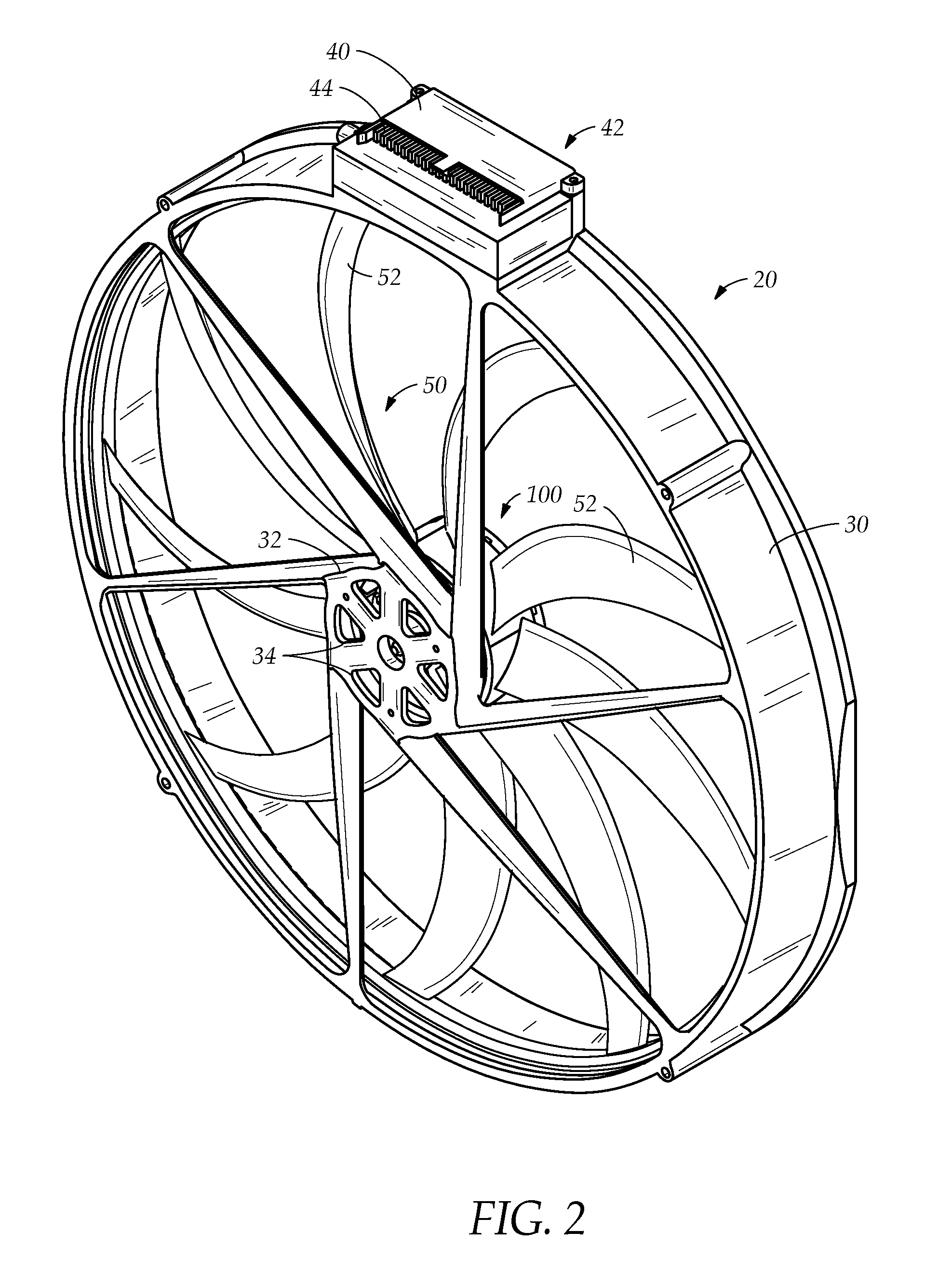 Brushless cooling fan