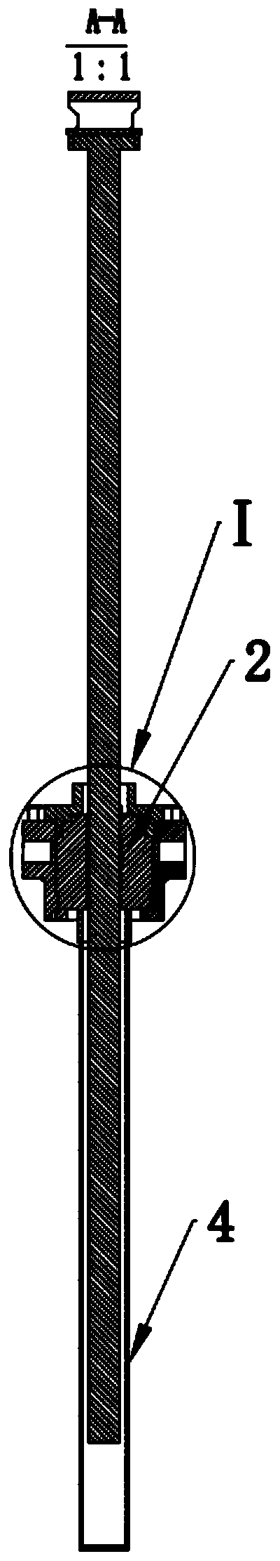 Photovoltaic support angle adjusting structure