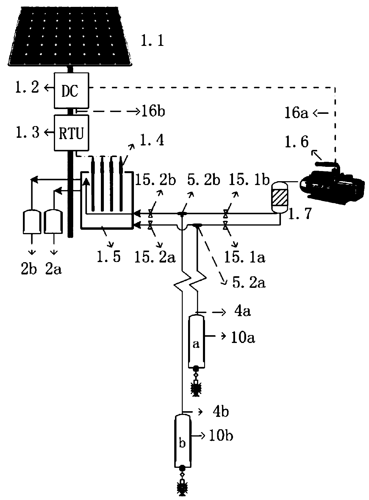 Automatic multi-parameter underground water environment layered monitoring well suitable for polluted site