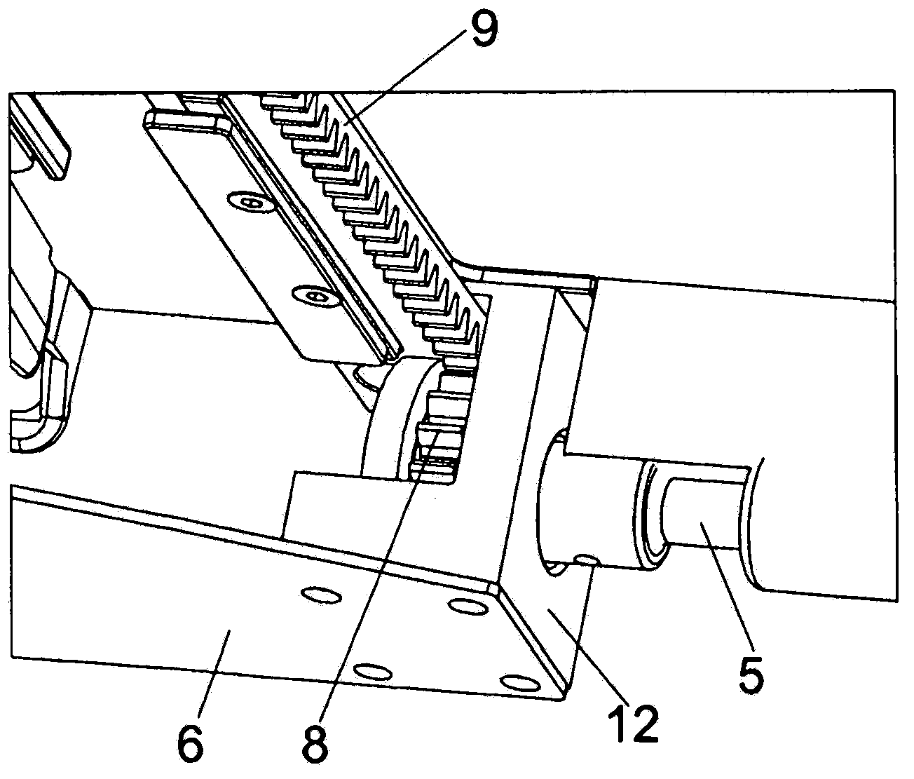 Rail system for drawers