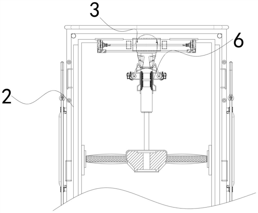 Head operation positioning equipment for neurosurgery department