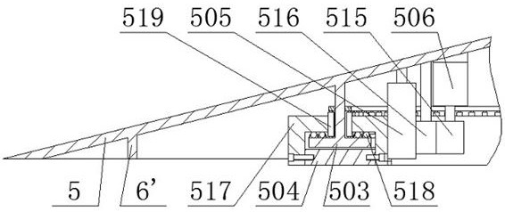 Bolt looseness checking device for tower-shaped steel structure building body