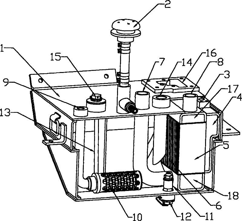 Integrated vehicle lubrication device