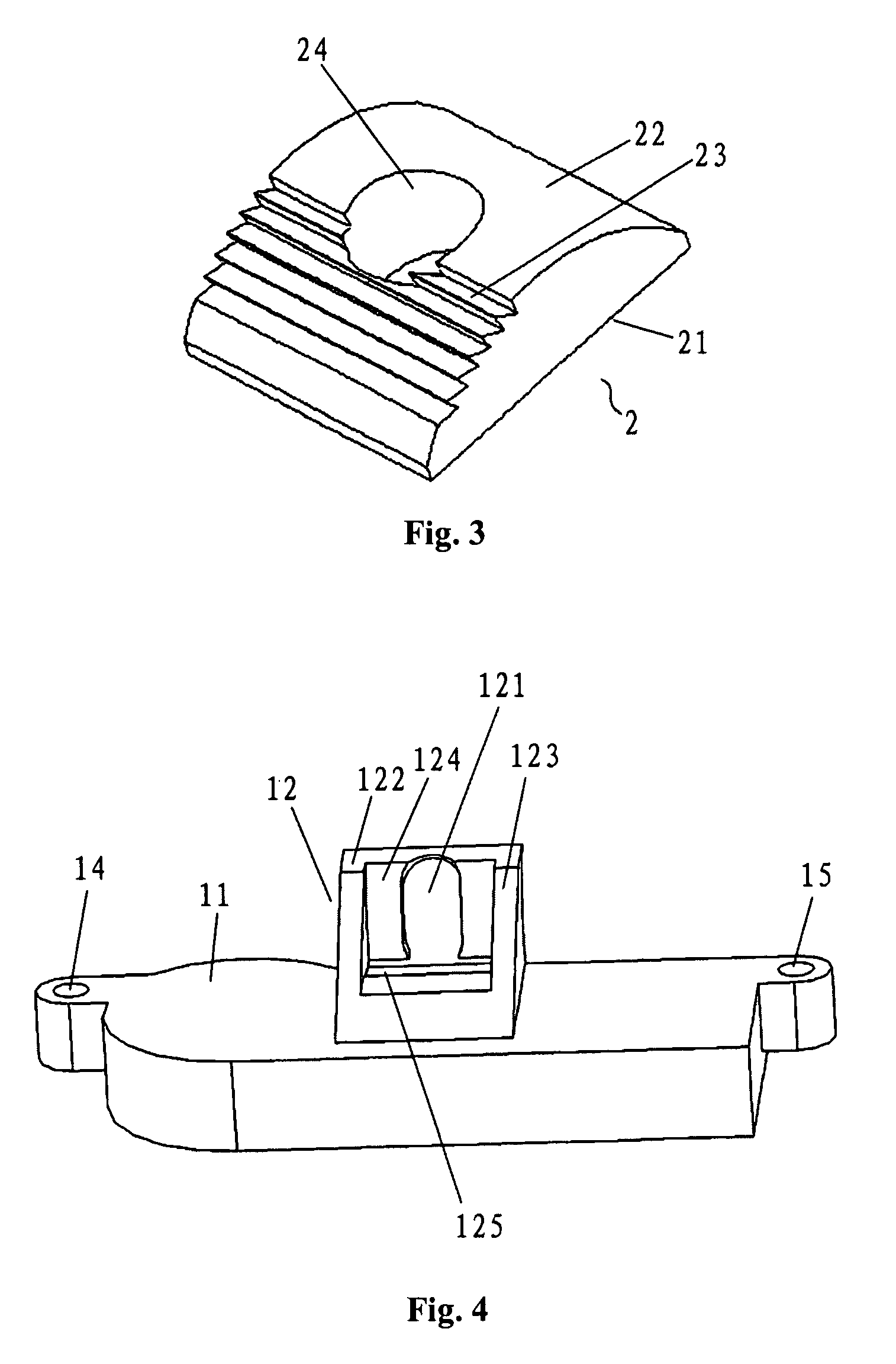 Step-adjustable tire pressure monitoring sensor signal housing assembly