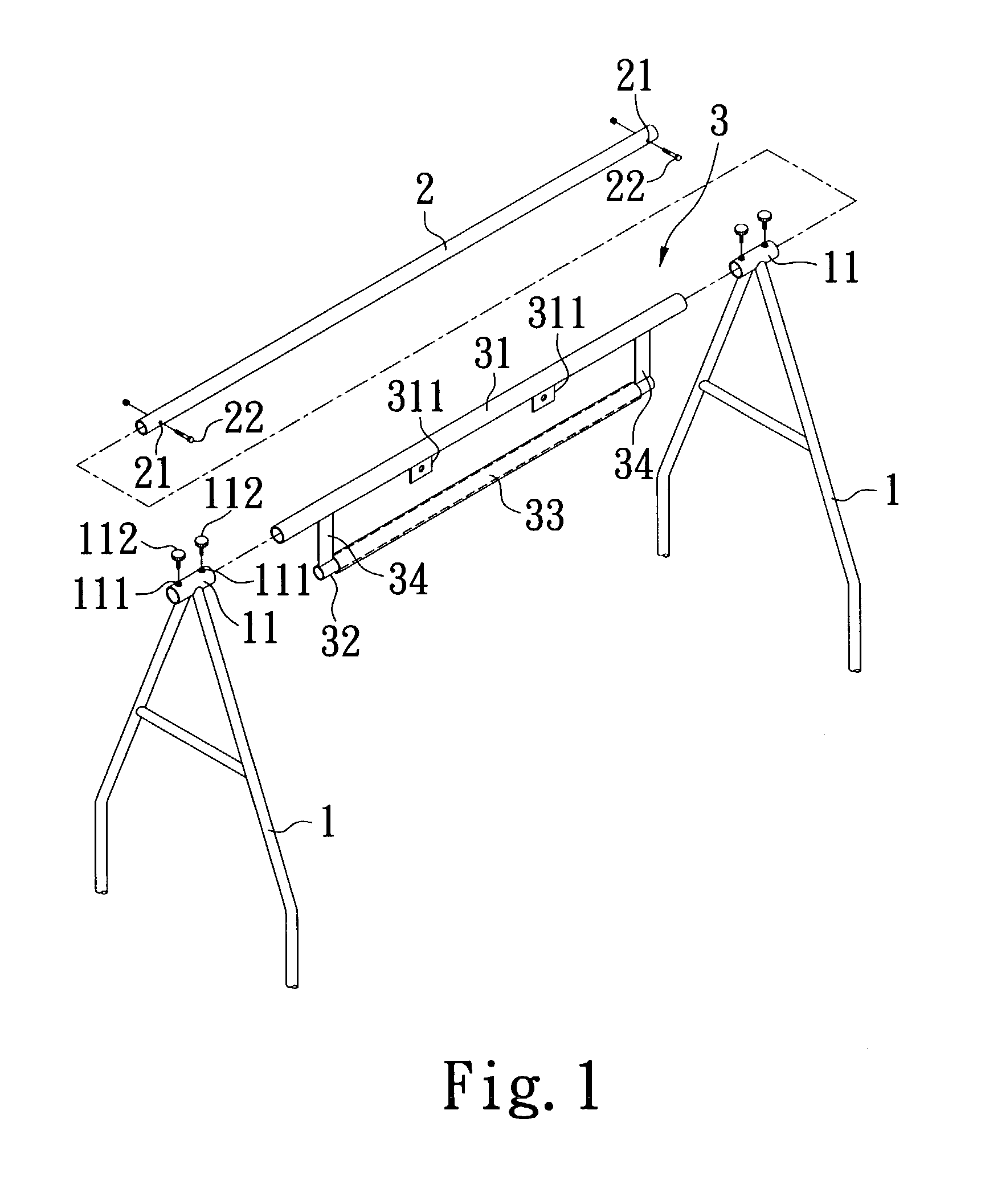 Horizontal bar