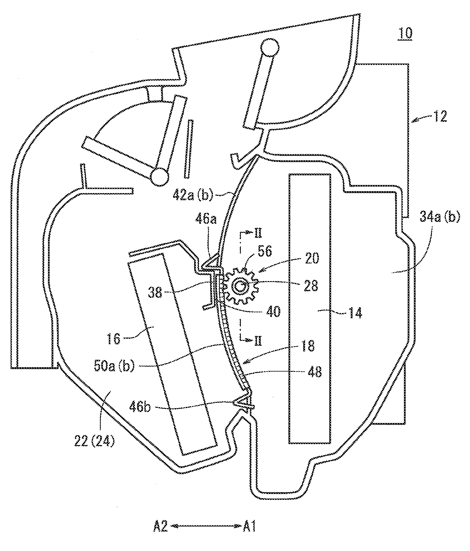 Vehicular air conditioner and assembly method therefor