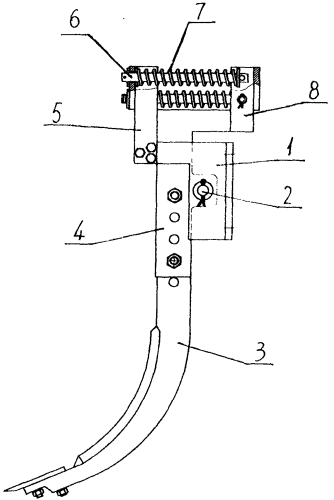 Elastic vibratory deep scarification unit