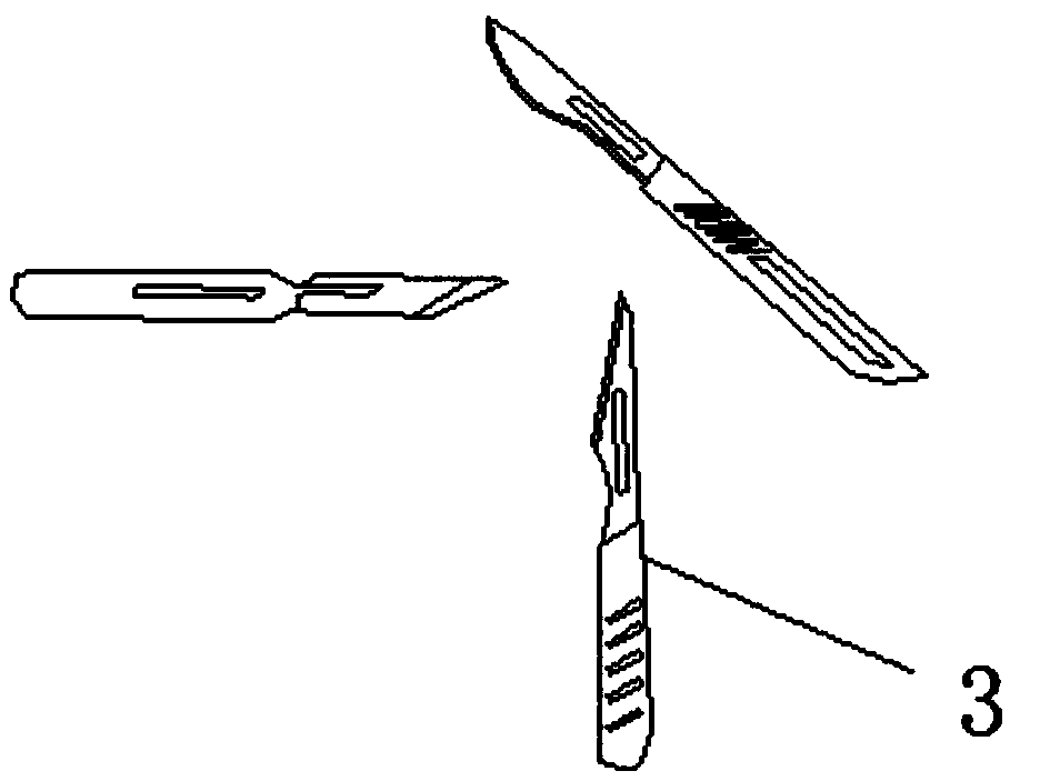 Tumor cutting-off device for oral and maxillofacial surgery