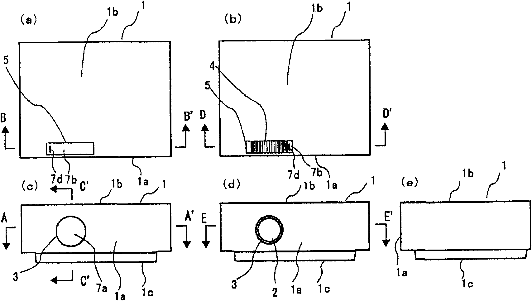 Projection type video display apparatus