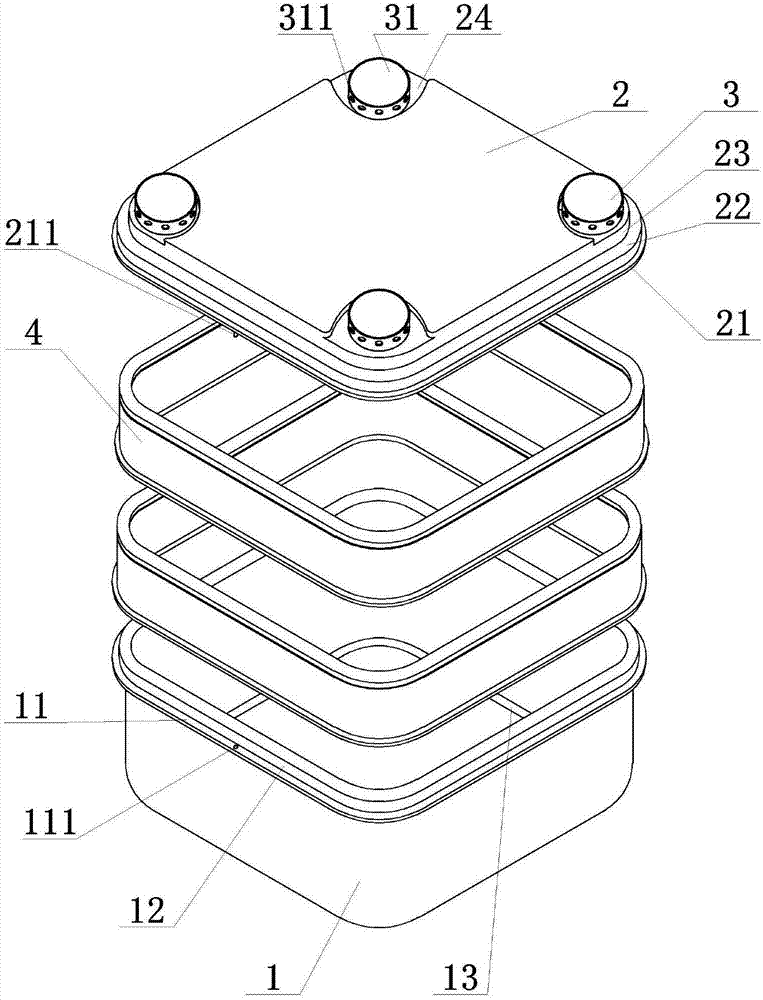 Pleurotus geesteranus potting three-dimensional industry cultivation integrated system and application