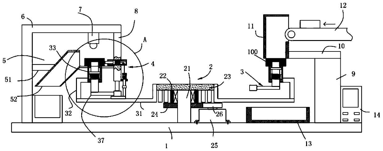 Bottle cap positioning method for laser code printing of bottle caps