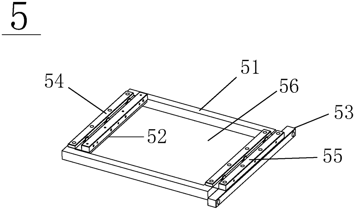 Full-automatic flat knife die cutting device