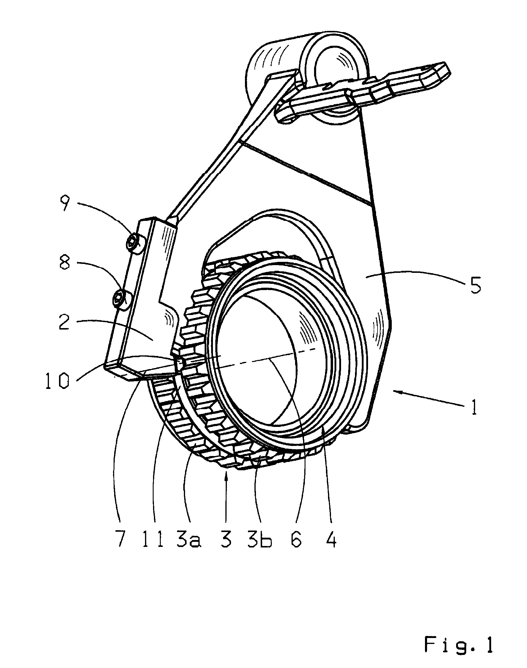 Device for determining the rotational speed of a transmission shaft