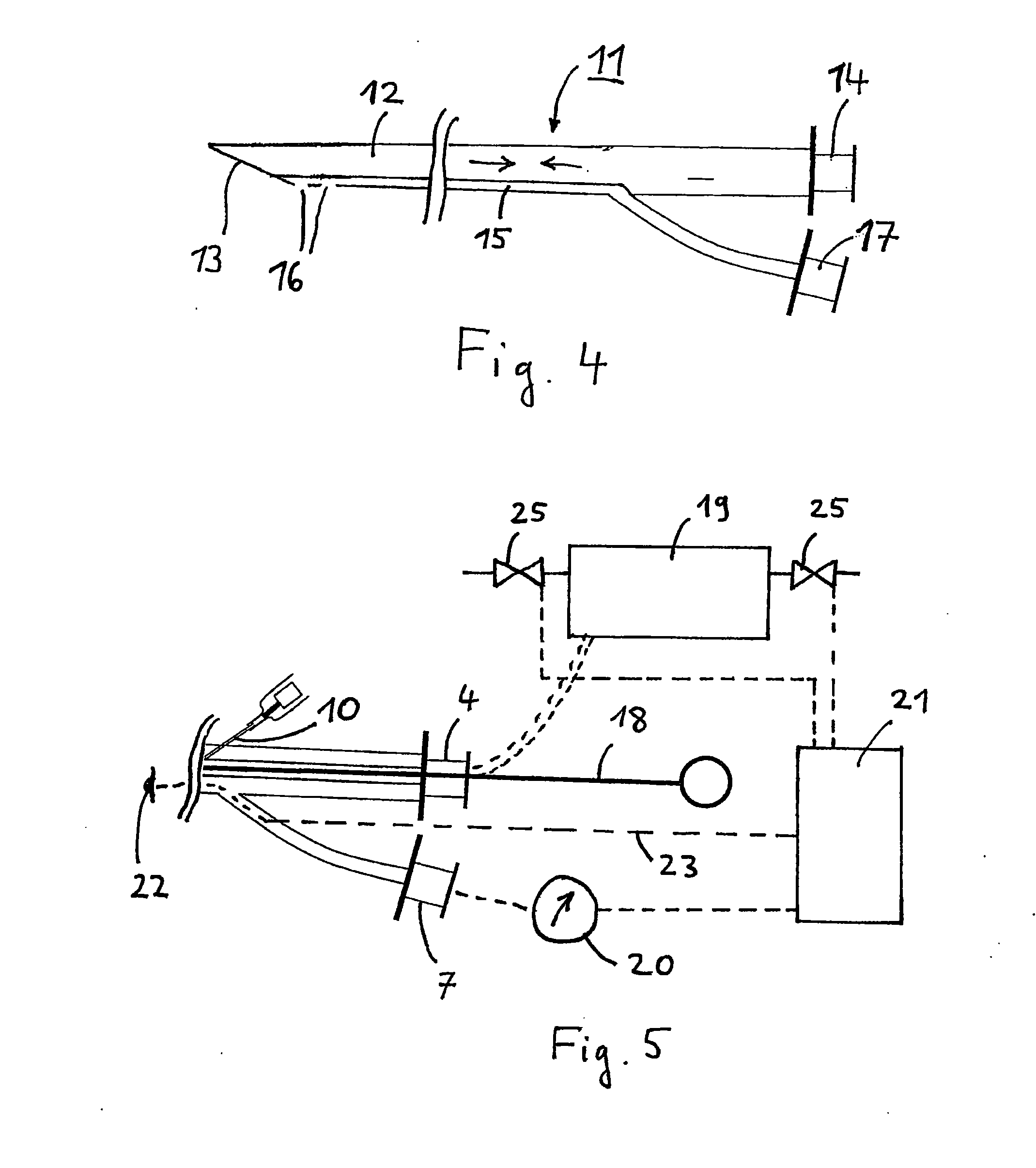 Jet ventilation catheter, in particular for ventilating a patient