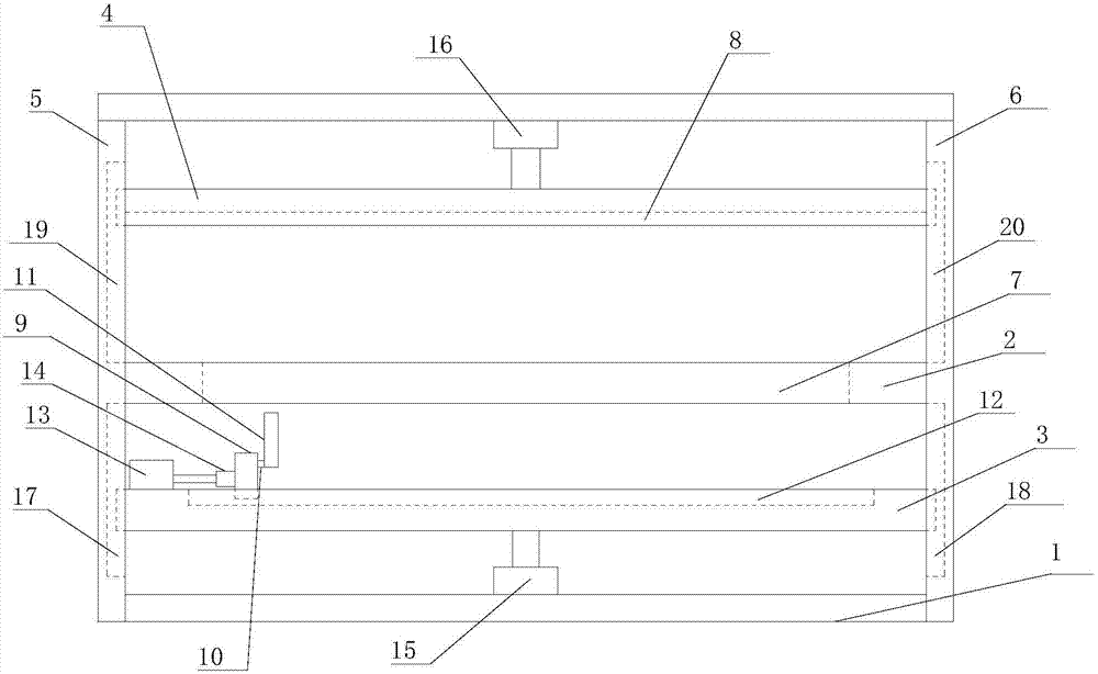 A printing cardboard cutting device with pre-pressing function