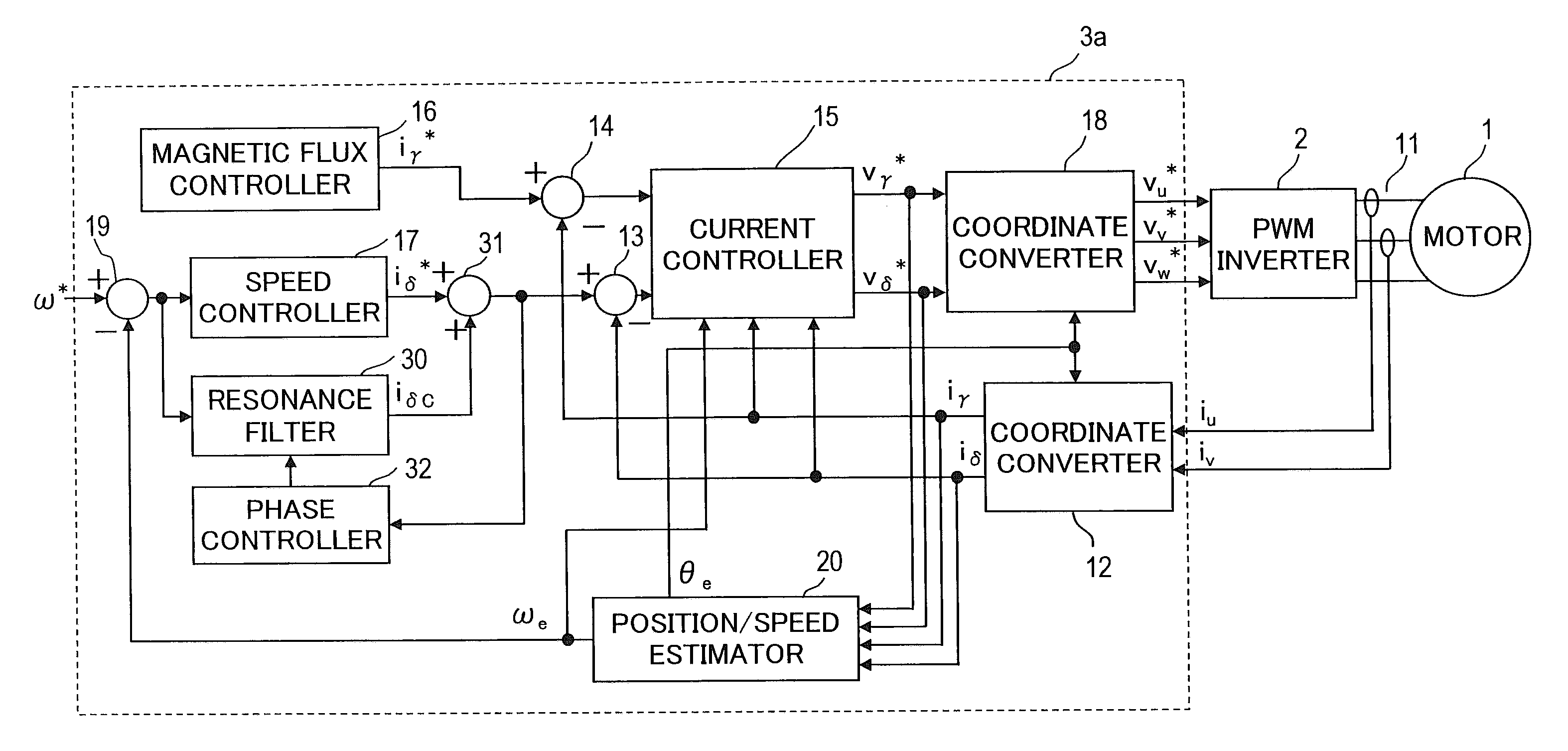 Motor Control Device And Compressor