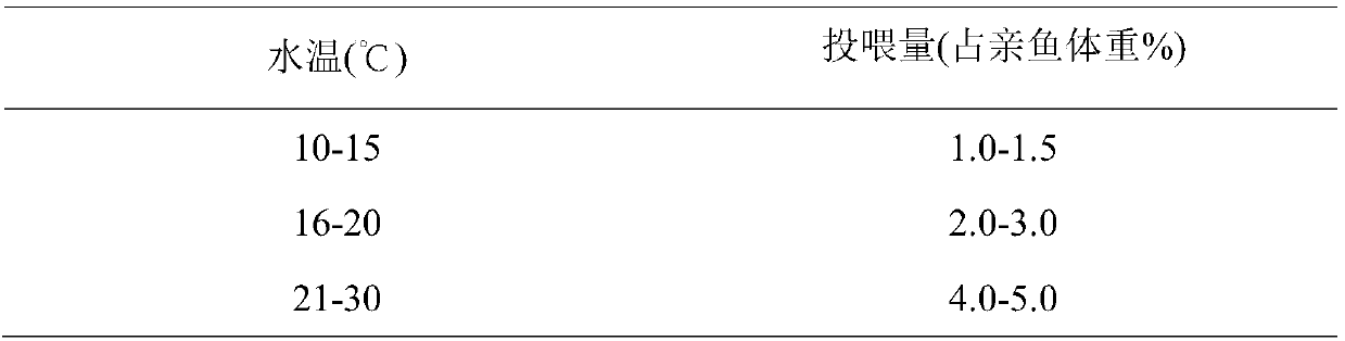 Mass artificial propagation method of hybrid pelteobagrus fulvidraco