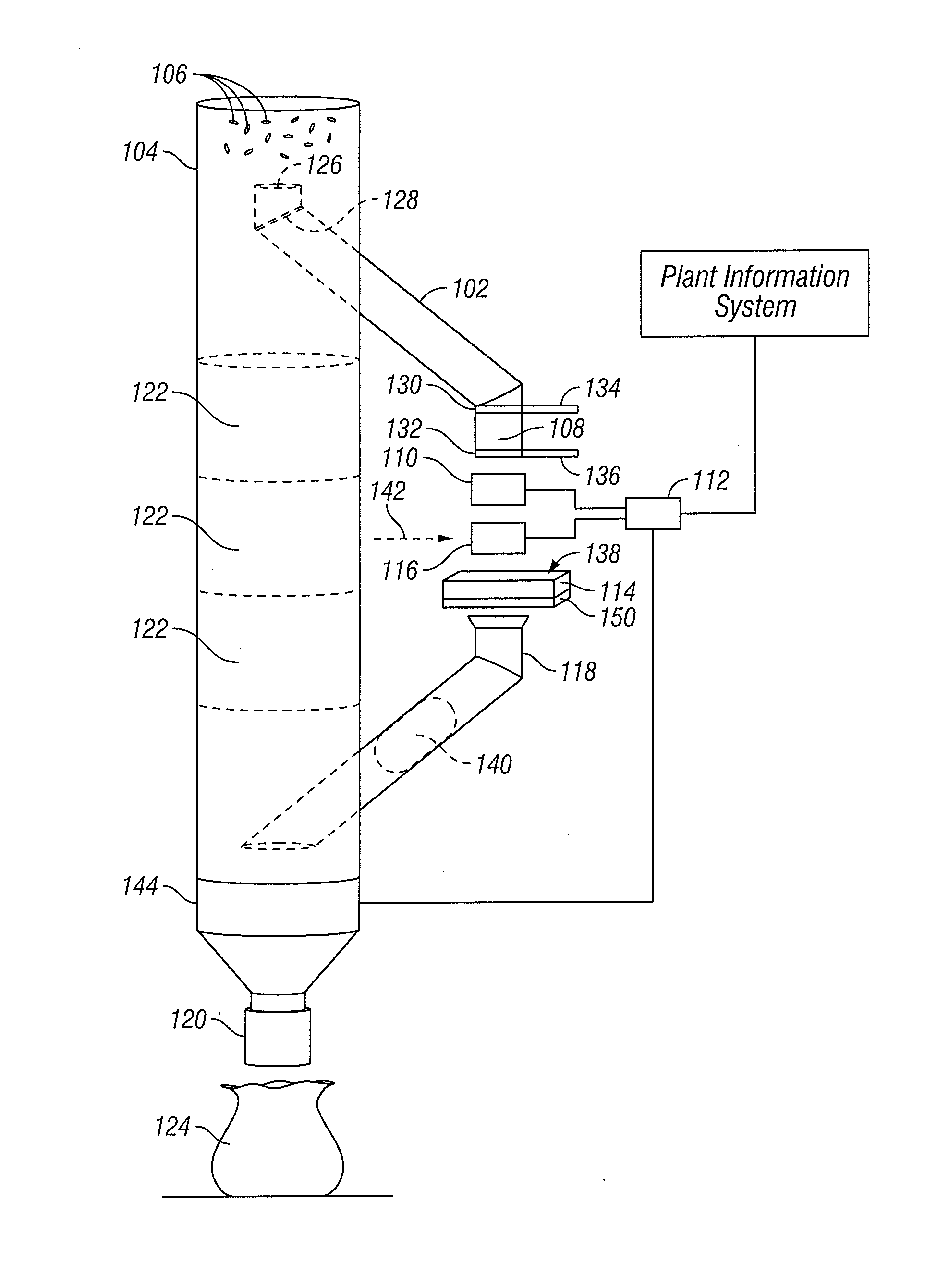 System to determine product characteristics, counts, and per unit weight details