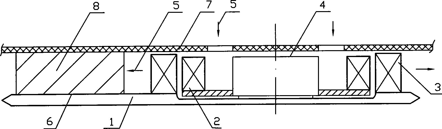 Plate-type heat-pipe radiator and use thereof