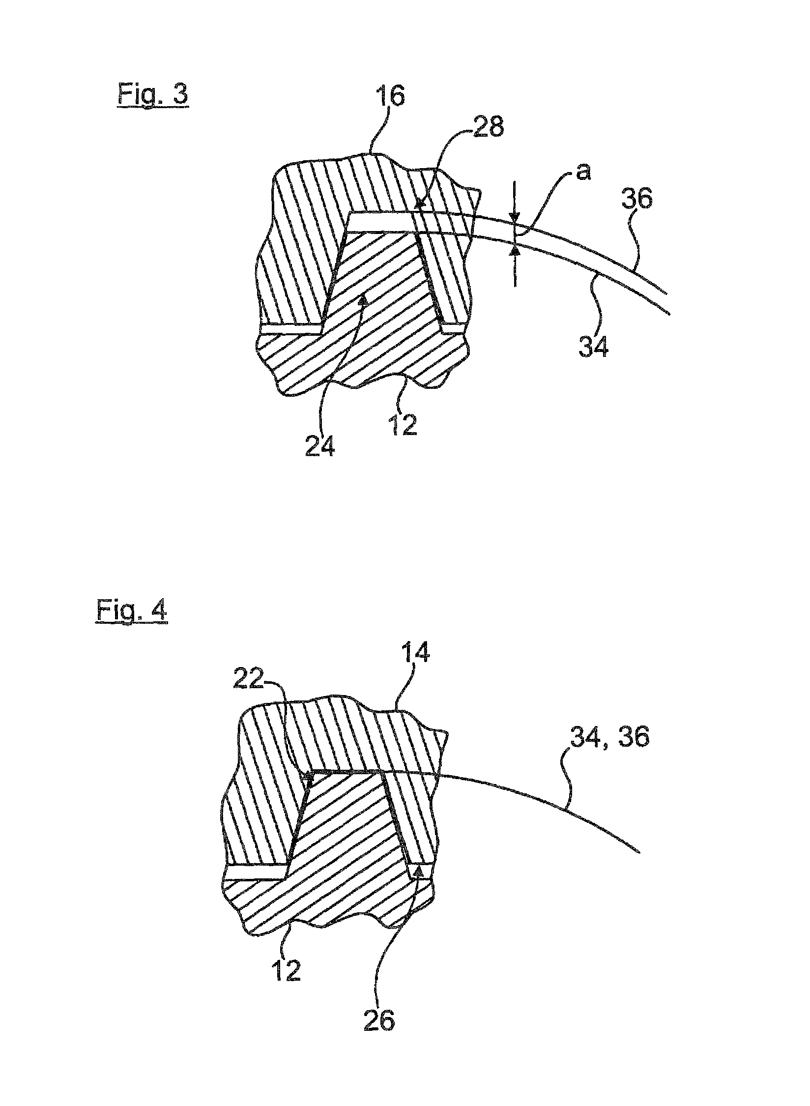 Assembled shaft element, particularly assembled camshaft for valve-controlled internal combustion engines