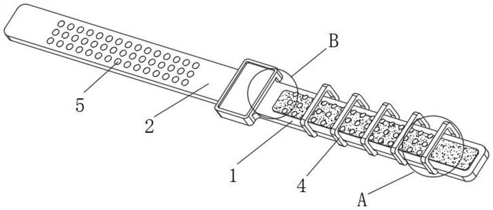 Electronic tag device convenient to wear for livestock breeding