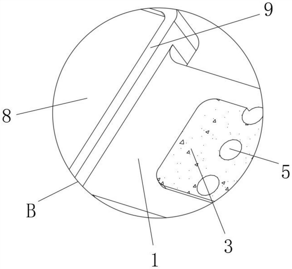 Electronic tag device convenient to wear for livestock breeding