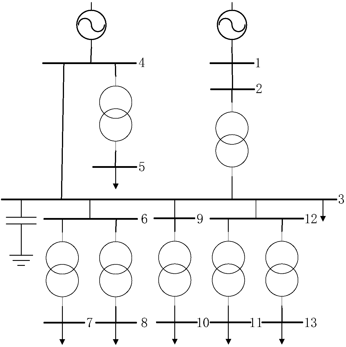 Self-adaptation independent component analysis method for harmonic wave impedance estimation