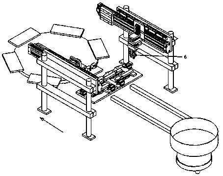 Automatic insertion and positioning device for injection-molded embedded hardware